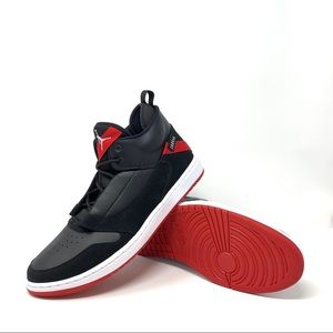 Nike Air Jordan Fadeaway Bred Basketball Sz 13